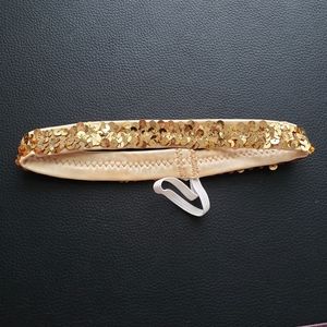 Gold Sequin Garders w/ money straps